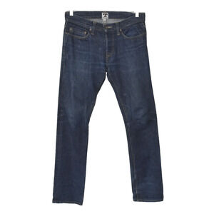 B0 Auth TELLASON Limited Ed White Oak Cone Denim Selvedge Skinny Jeans Size 29